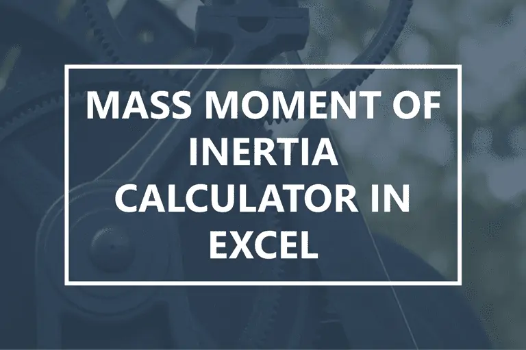 moment of inertia calculator