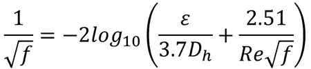 colebrook equation