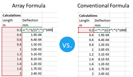 named arrays in excel