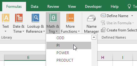 Pi in Excel - EngineerExcel