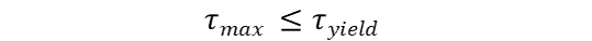 uniaxial shear stress failure