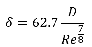Boundary Layer Equation