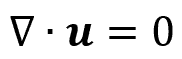 incompressible fluid flow equation