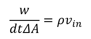 Simplified formula for flux