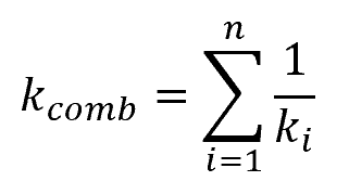 combined spring rate equation
