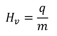 heat of vaporization equation
