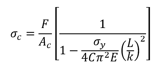 Rankine-Gordon formula