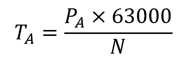 conversion factor in English units formula