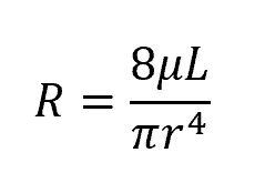 Fluid resistance equation