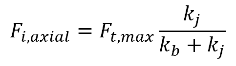 maximum external tensile axial formula