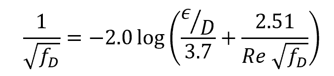 Colebrook Equation