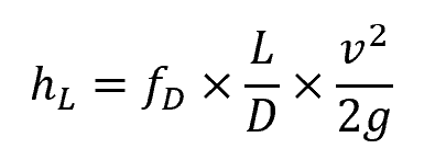 Darcy-Weisbach equation