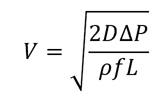 Darcy-Weisbach Equation