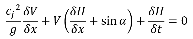 Equation of continuity