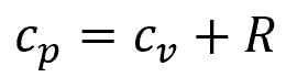 gas constant formula