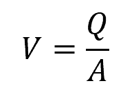 volumetric flow rate equation 