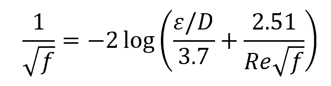 Colebrook-White equation