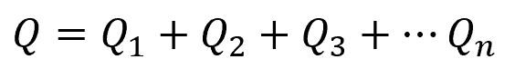 total flow rate equation