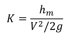 valve’s resistance formula