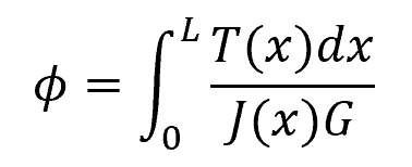 Angle of Twist Formula