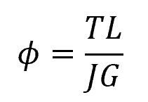 Angle of Twist Formula Simplified
