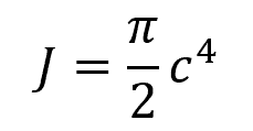 polar moment of inertia formula