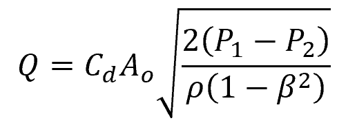 Venturi equation