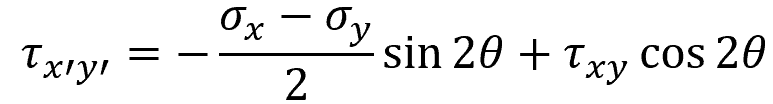 shear stress equation