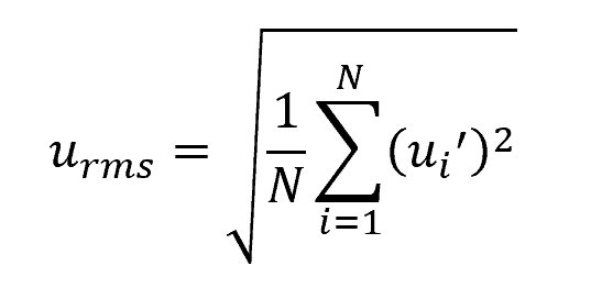 Turbulence Strength Formula