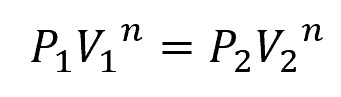A polytropic compression equation
