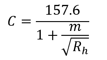 Bazin Formula in imperial units