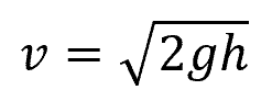 Flow Velocity Over the Weir Equation