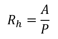Hydraulic Radius Formula