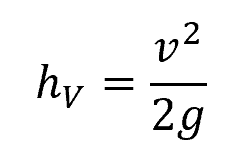 motion of fluid formula