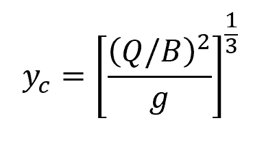 rectangular channel equation