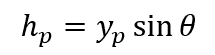 center of pressure equation