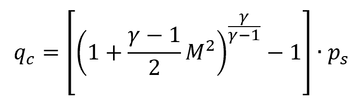 dynamic pressure equation
