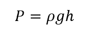 Head and Pressure Equation